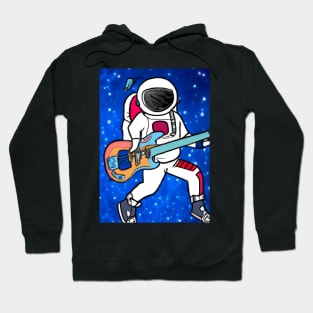 Astronaut Plays Guitar Hoodie